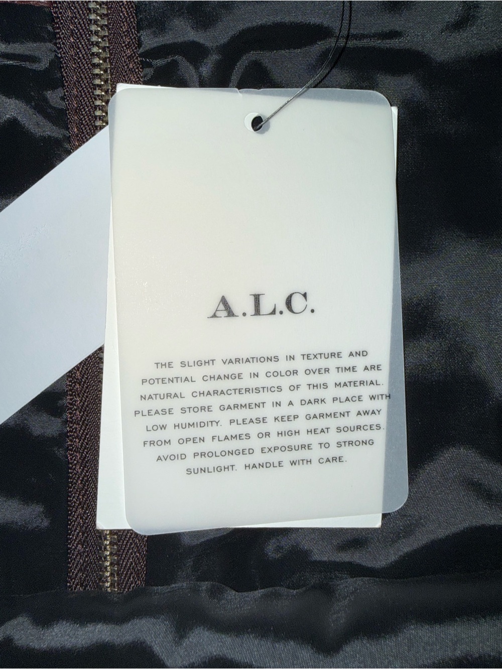 A.L.C. Marta leather skirt NWT - Picture 9 of 12